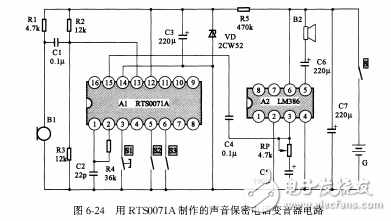 基于RTS0071A組裝聲音保密電話變聲器設(shè)計與實現(xiàn)