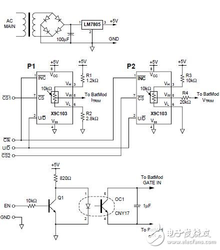 基于數(shù)字電位器控制BatMod充電器模塊的設(shè)計(jì)指南