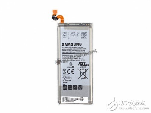 三星Galaxy Note8拆解詳情：你這是想不讓我換掉原裝電池呀！