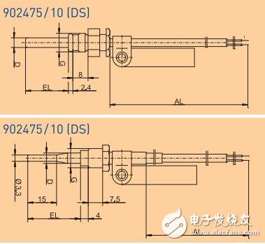 冷/熱量表溫度傳感器的接線