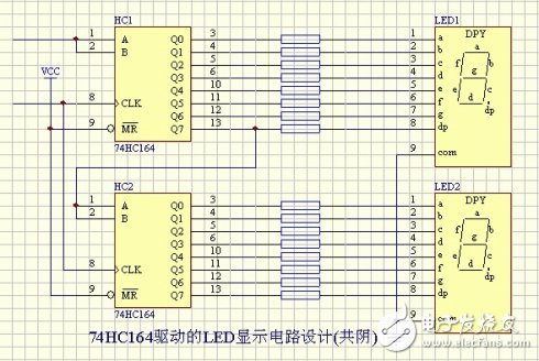 74hc164應(yīng)用電路圖_74hc164驅(qū)動源程序