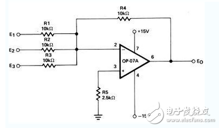 op07放大電路應(yīng)用實(shí)例