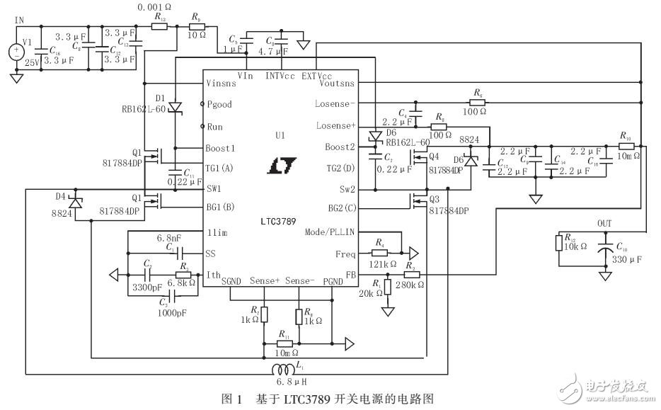 基于LTC3789的開關(guān)穩(wěn)壓電源電路設(shè)計