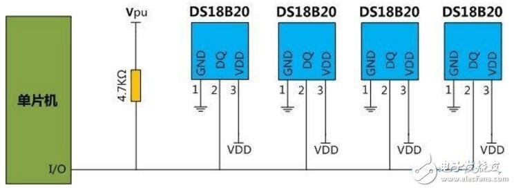 ds18b20測(cè)溫電路圖詳解 