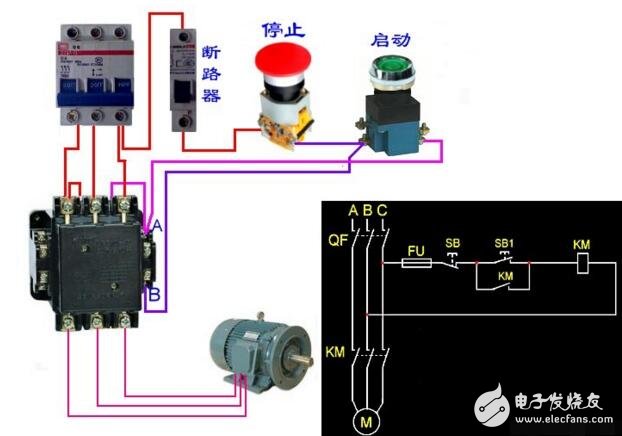 發(fā)電機(jī)自動啟停電路圖大全（接觸器/水泵啟停/電動機(jī)）