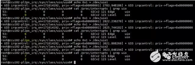 基于Xilinx Zynq UtralScale+(MPSoC)ZCU102嵌入式評估板實現(xiàn)多個UIO開發(fā)并完成測試的實驗