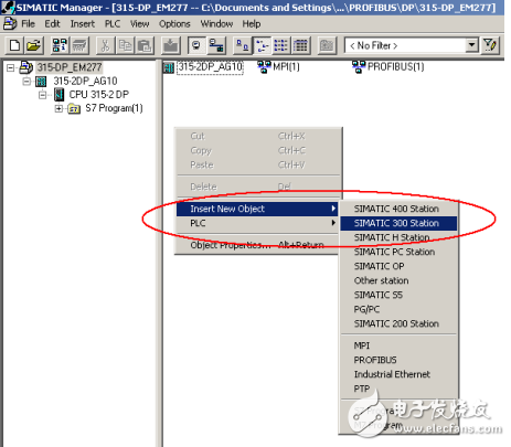 S7300與S7-200的EM277之間的PROFIBUS DP通訊鏈接的實現(xiàn)方法