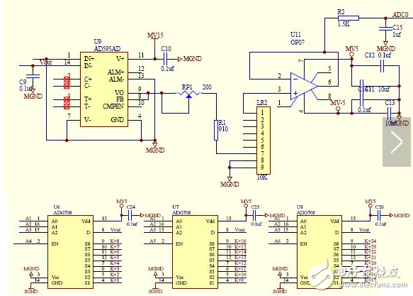 k型熱電偶測(cè)溫電路圖解析