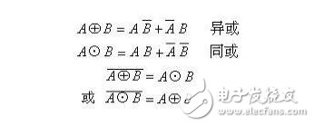 異或同或門邏輯符號_利用或門和非門設(shè)計的異或門方案