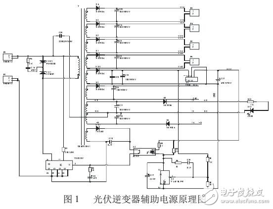 一種多路隔離的反激式開關(guān)電源