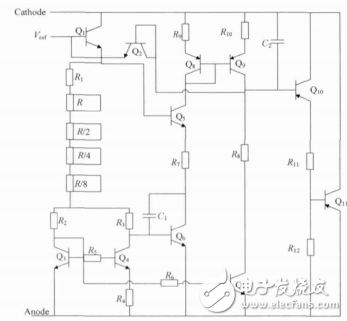 TL431中基準(zhǔn)補(bǔ)償電路