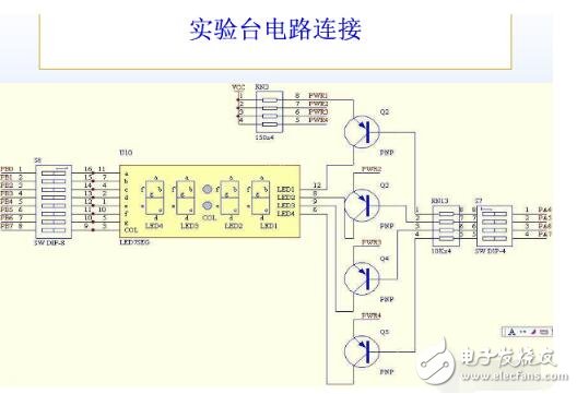 單片機的共陰共陽8段碼的原理及顯示代碼