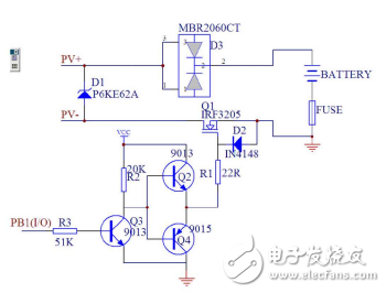 基于IRF3205的太陽(yáng)能路燈控制器的設(shè)計(jì)