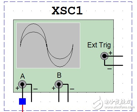 multisim示波器是怎么接的_各個(gè)端口表示什么