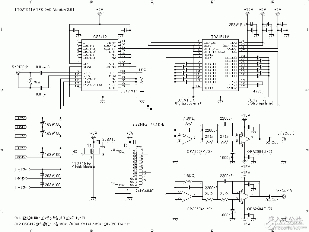 經(jīng)典膽機(jī)線路圖集日本TDA1541A DAC V2.GIF